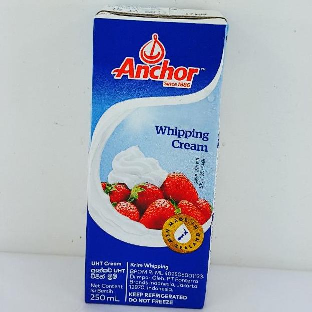 

(BISA COD) anchor whipping cream 250 ml