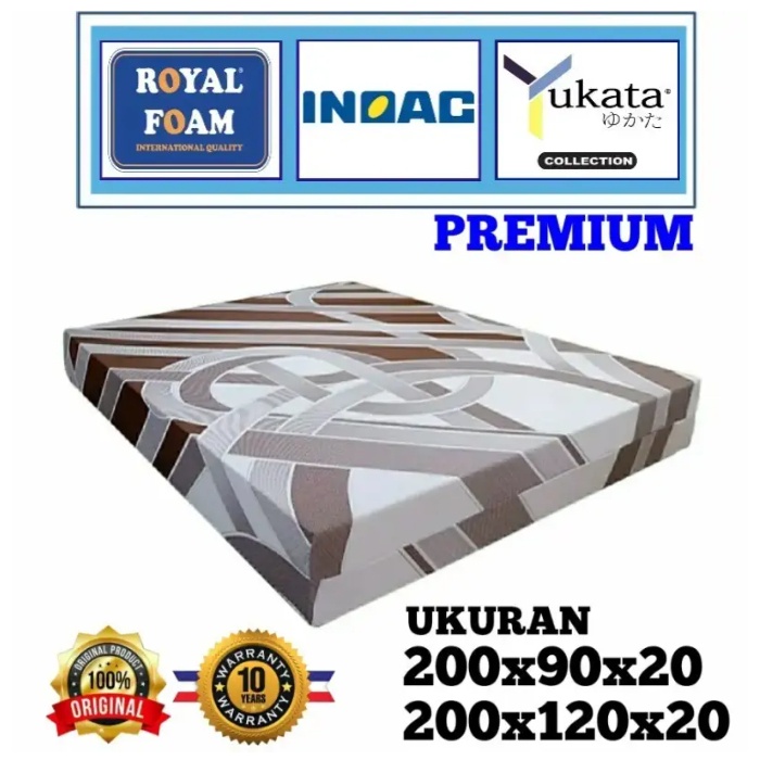 Kasur Busa INOAC Premium Tebal 20 cm Garansi 10 Tahun