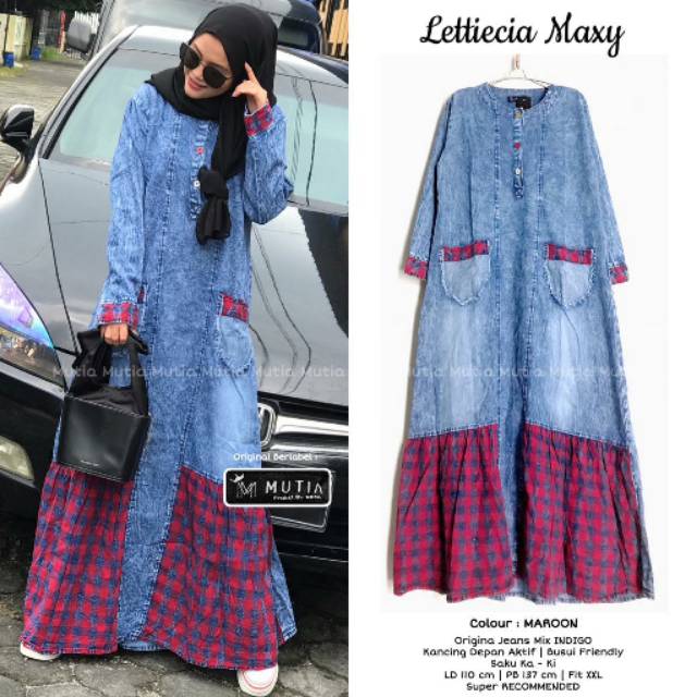 DRESS JEANS LETTIECA MAXY BY MUTIA