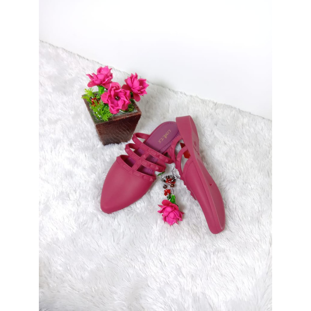 Selop Karet Balance/ Selop Wanita/HBiY Store/Selop Kekinian/Selop Hak