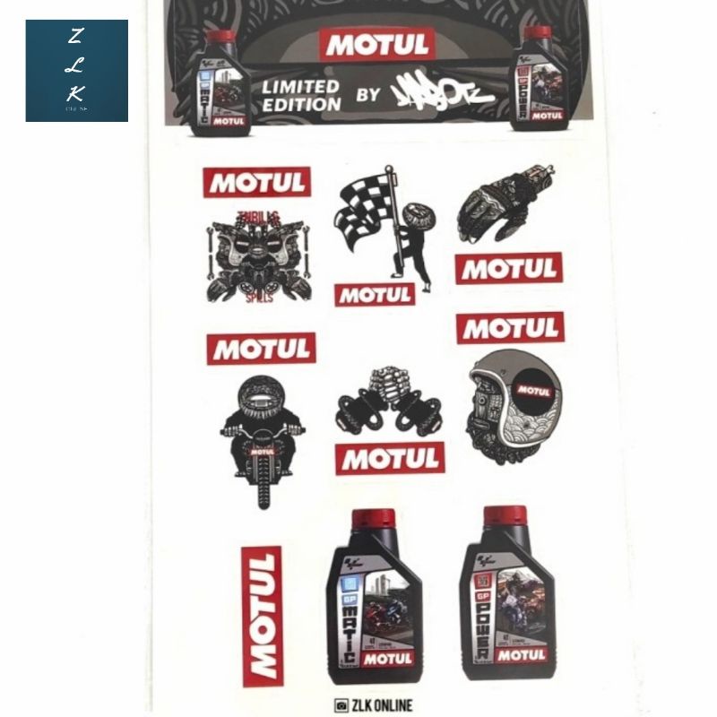 Stiker Motul