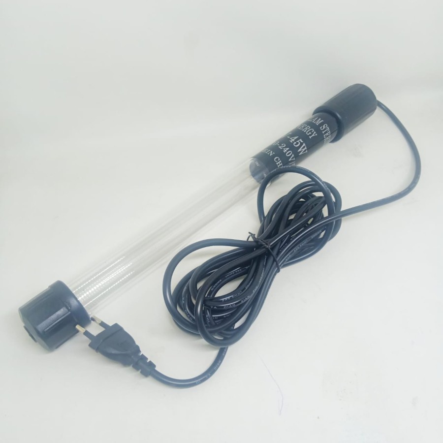 Lampu UV Celup 45 Watt Aquarium Kolam Ikan Anti Bakteri Lumut Akuarium