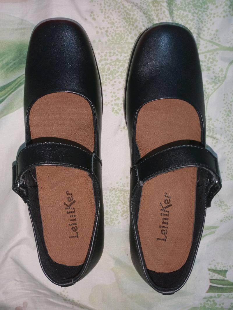 Sepatu Pantofel Sekolah Paskibra Wanita Formal Ukuran Besar Jumbo 36 - 44 Bahan Kulit Big Size