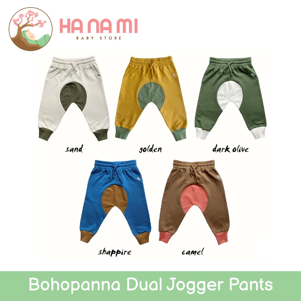 BOHOPANNA Dual Jogger Pants ( Celana Anak ) 1-5 Tahun