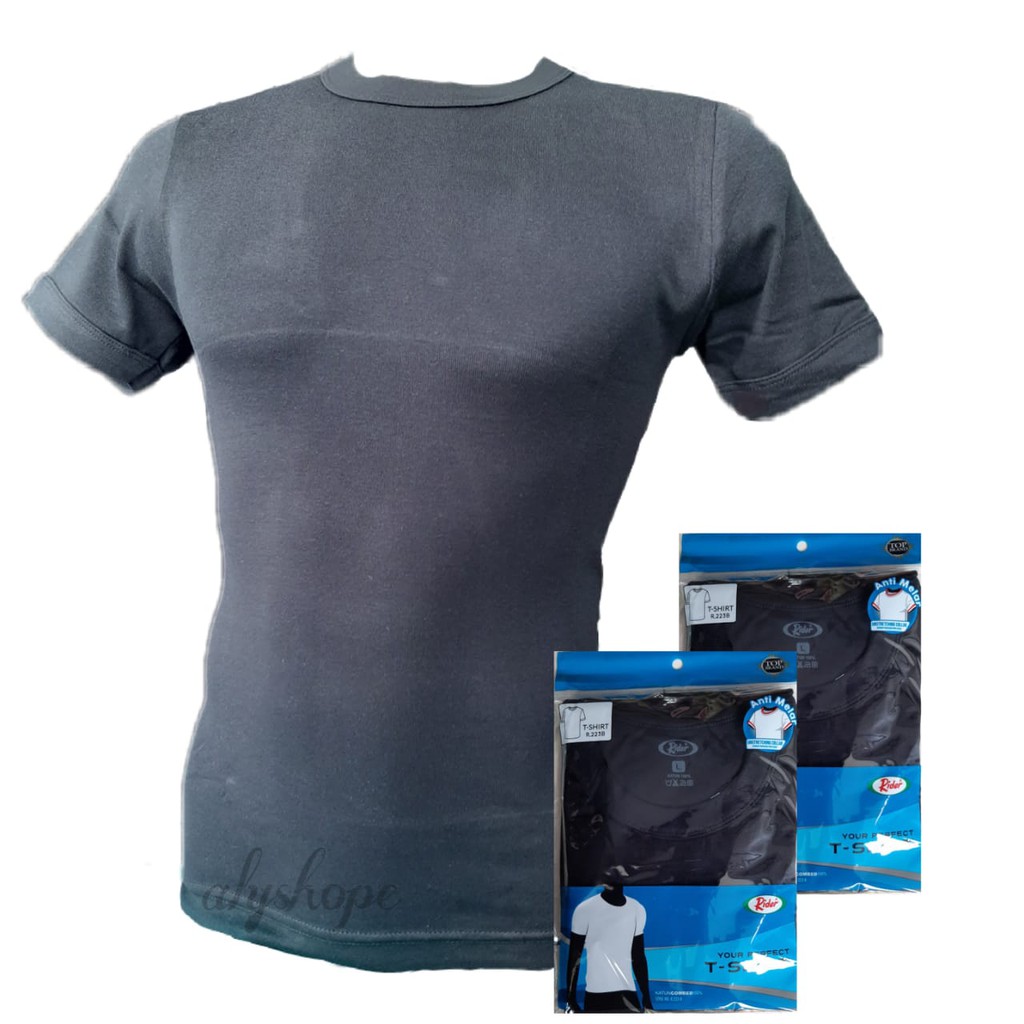 Kaos Oblong Pria dewasa polos | Kaos Oblong hitam | Oblong polos | Oblong Rider O neck katun premium