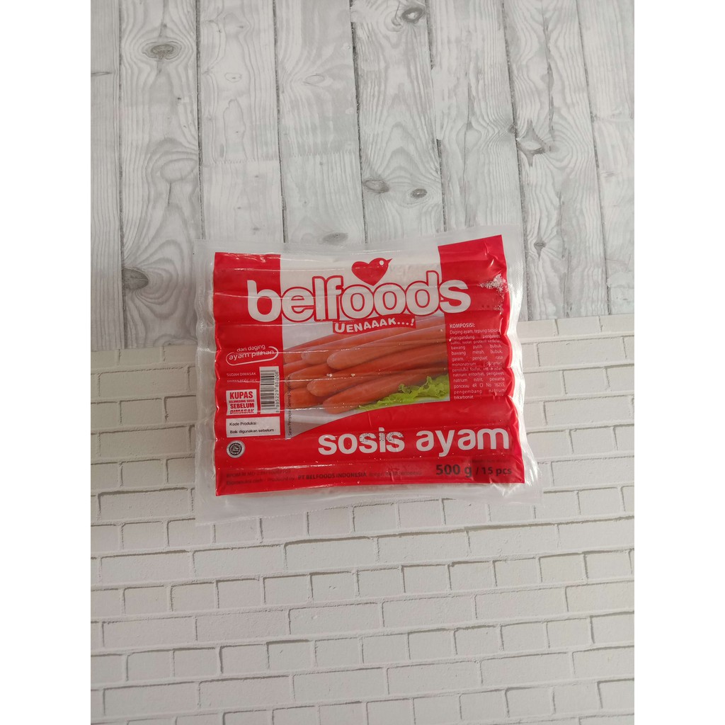 Belfoods Sosis Ayam - Sosis - Sosis Ayam 500gr