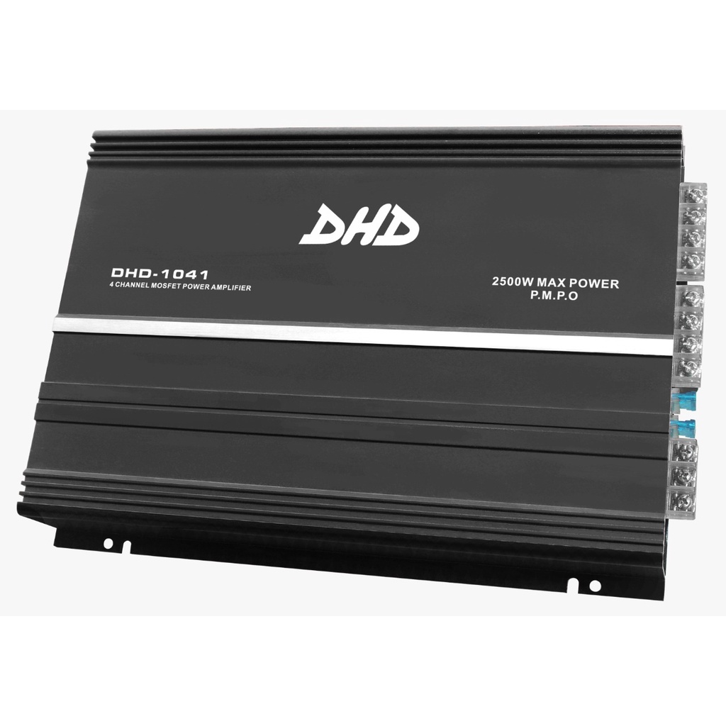 Power Amplifier 4 Channel DHD 1041 Black And Silver
