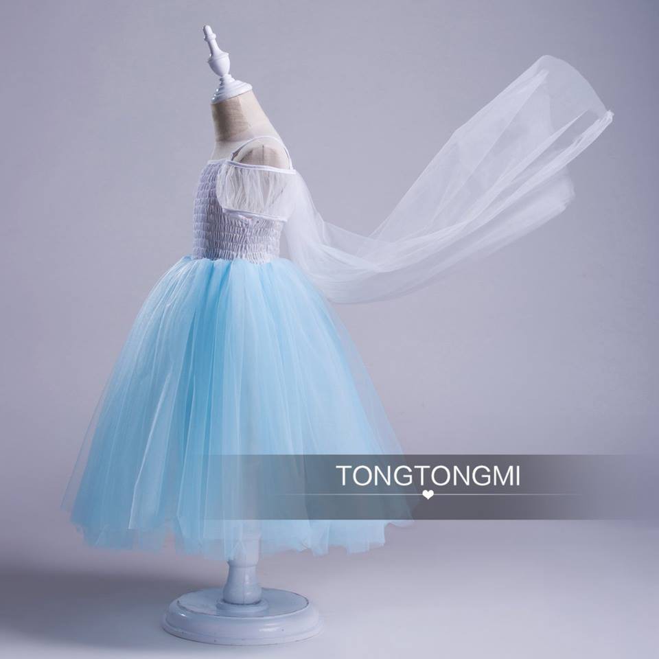 DRESS ANAK TONGTONGMI BLUE TT11924