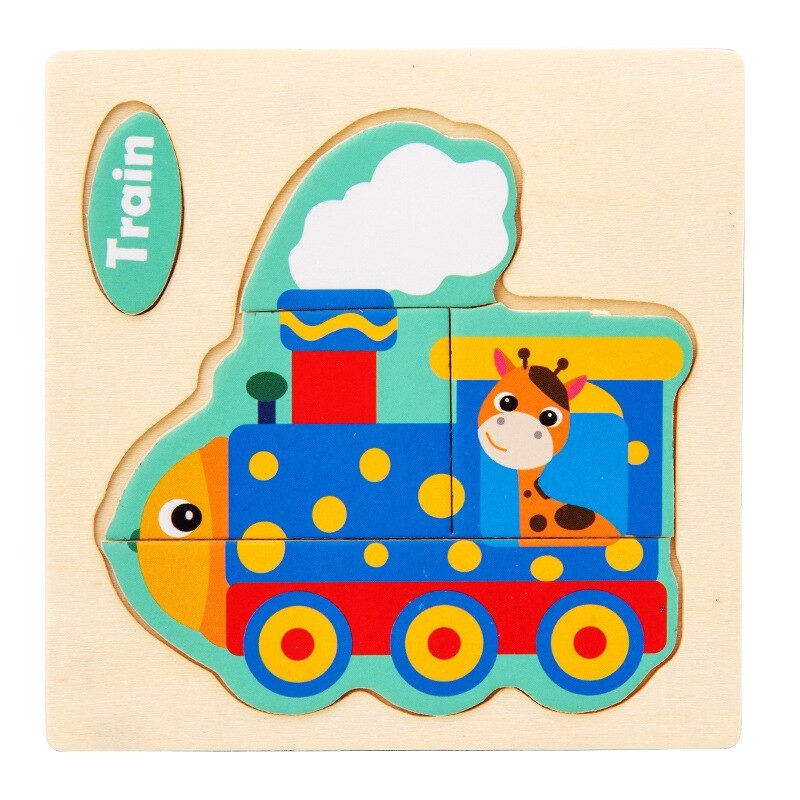 Flashmart Mainan Anak Montessori Puzzle Children Toy