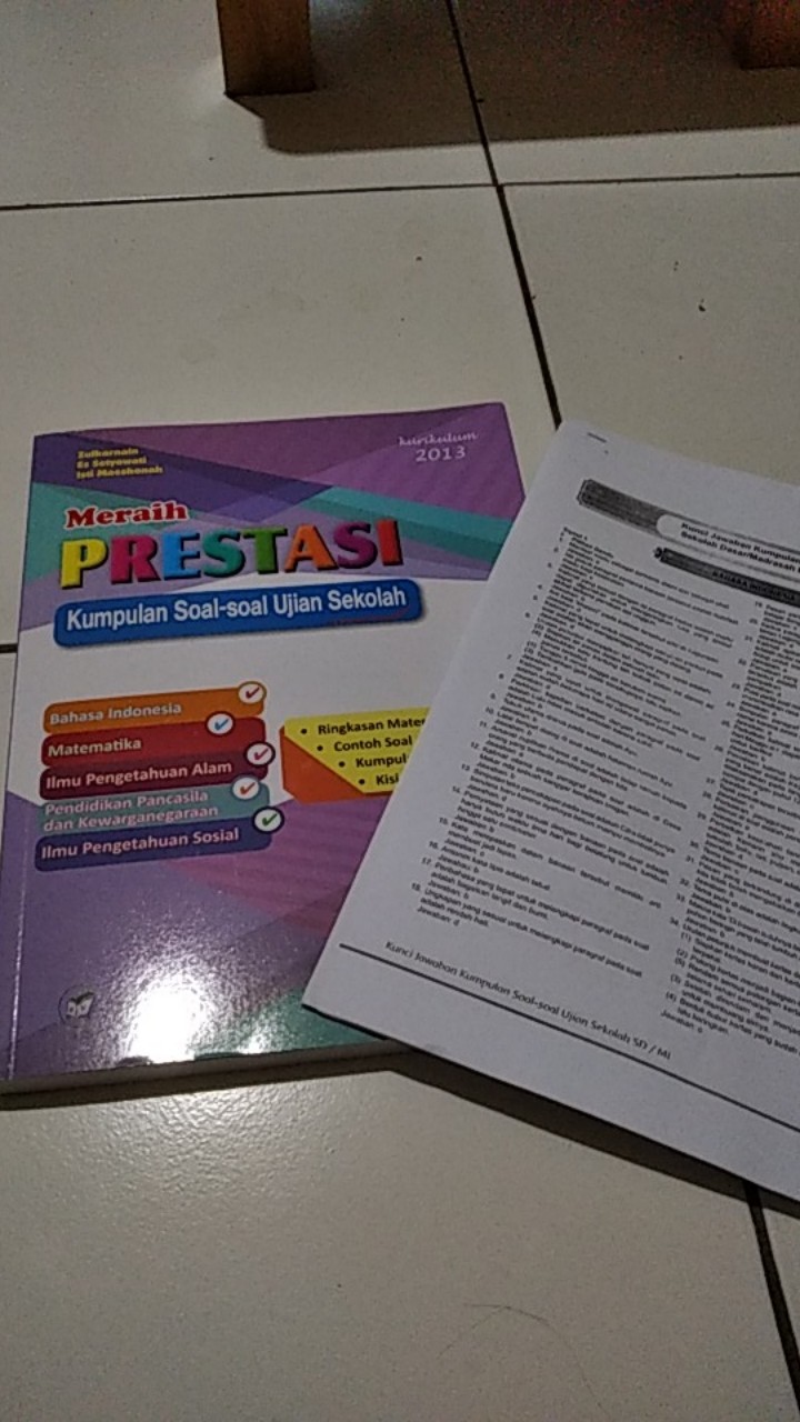 Buku Kumpulan Soal Soal Ujian Sekolah Untuk Sd Mi Meraih Prestasi Shopee Indonesia