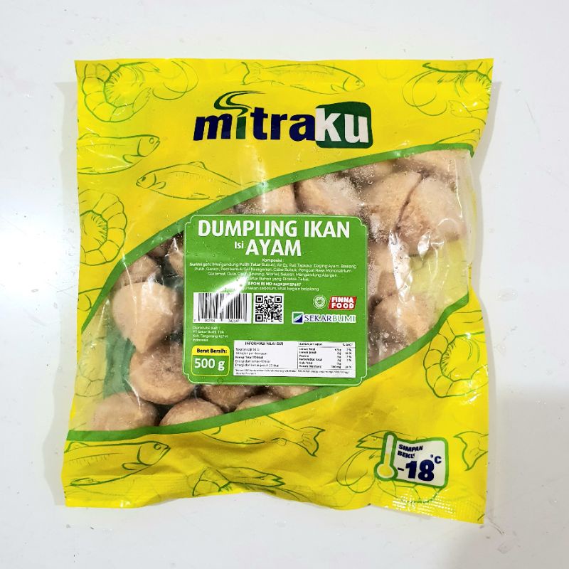 Mitraku Dumpling Ikan isi Ayam 500g