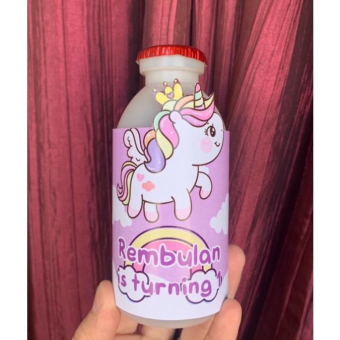 

Label Susu Botol Timbul Custom Desain