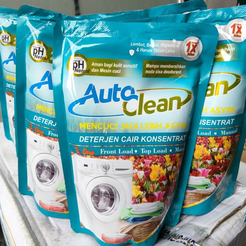 auto clean deterjen cair konsentrat 400ml deterjen cair 400ml deterjen mesin cuci top loading deterjen mesin cuci fron loading deterjen premium