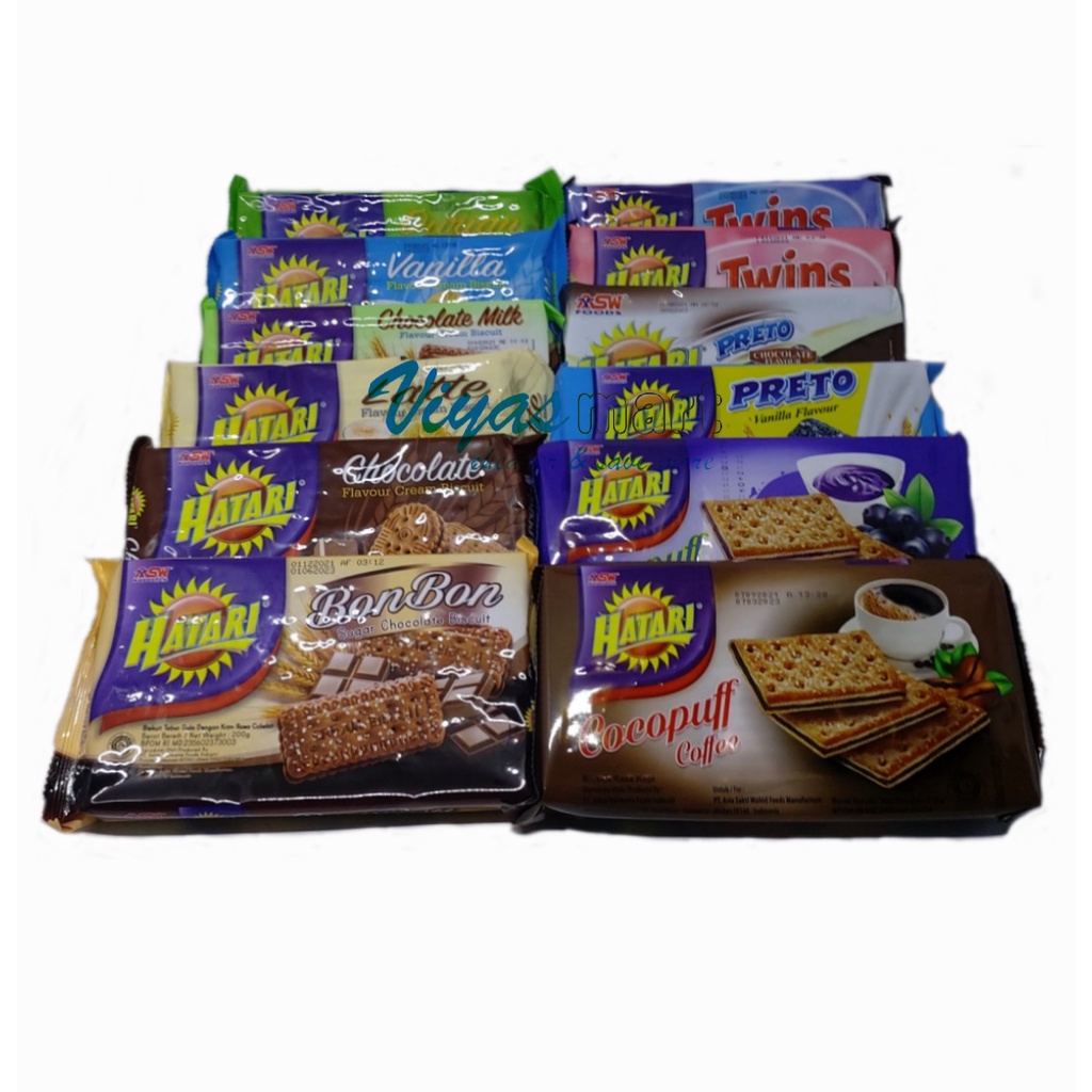 

Hatari biscuit / biskuit cream 200gr