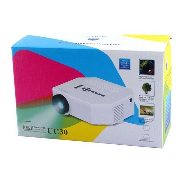 Mini Projektor Proyektor terbaik Projector Unic uc30 UC 30 Mini LED murah