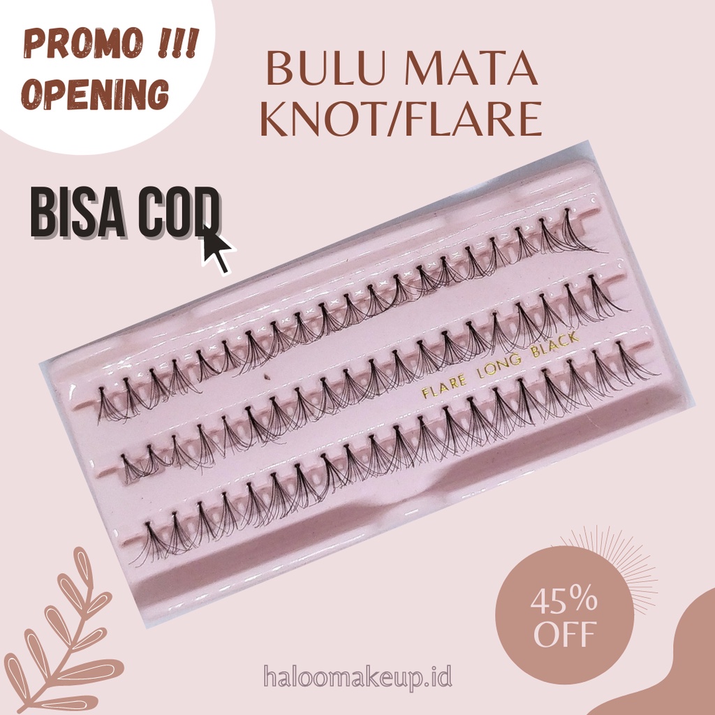 Eyelash Extension Bulu Mata Halus Lembut Natural