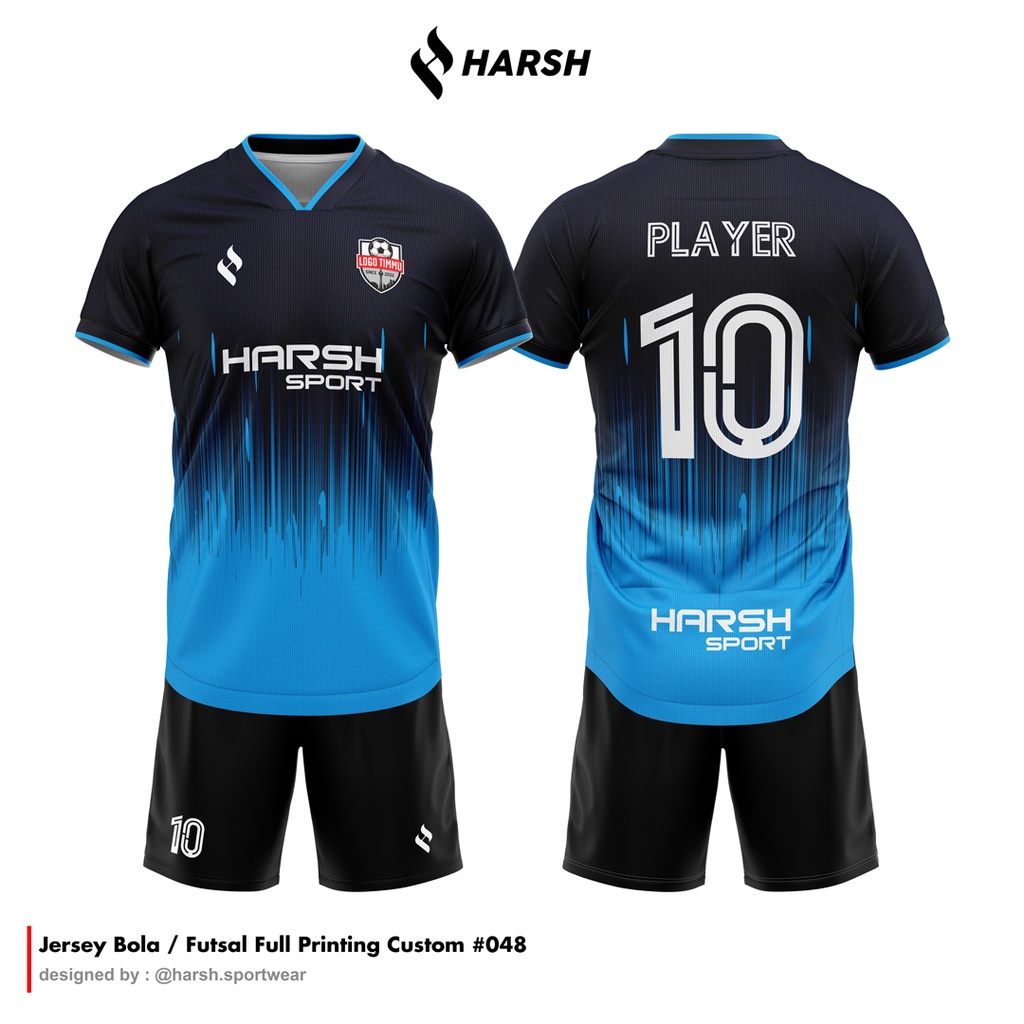 Jual Jersey Baju Futsal Bola Custom Design Terbaru Free Nama Punggung Dan Nomor Bisa Satuan Bisa