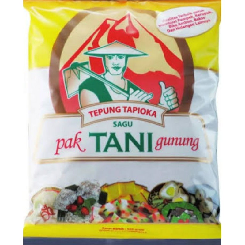 

TEPUNG TAPIOKA PAK TANI GUNUNG 500gr