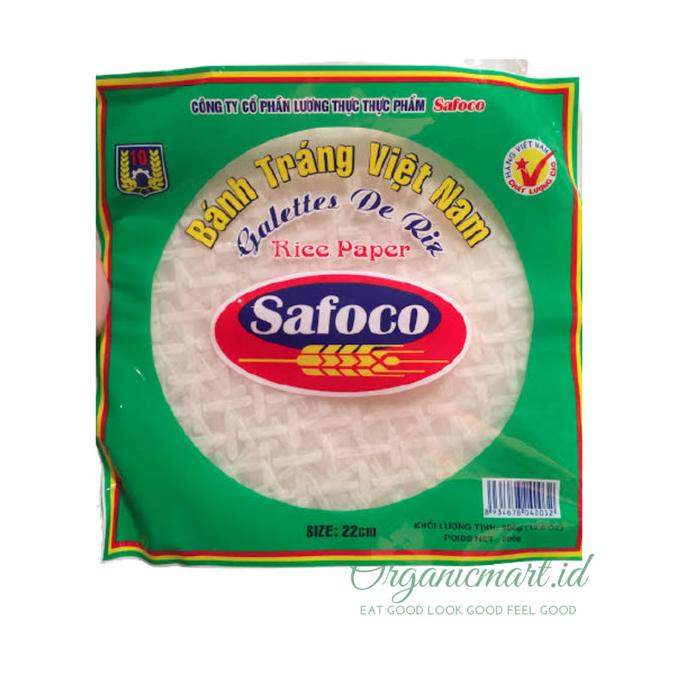 

Ready stock] Banh Trang Safoco Kulit Lumpia Vietnam Rice Paper- 300 Gram- 22 Cm