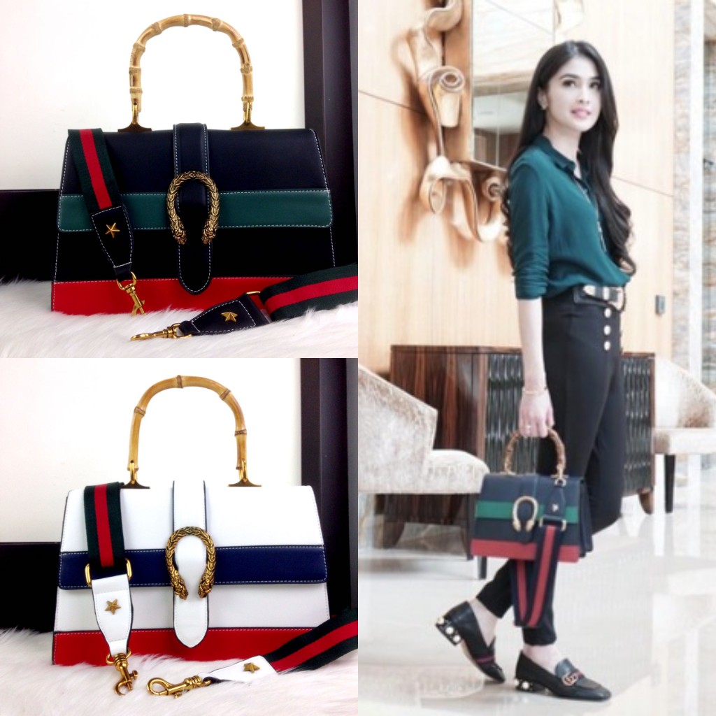 New Arrival GUCCI Dionysus Bambo S2018 VR 6135 TAS IMPORT BATAM HAND BAG SELEMPANG WANITA MURAH