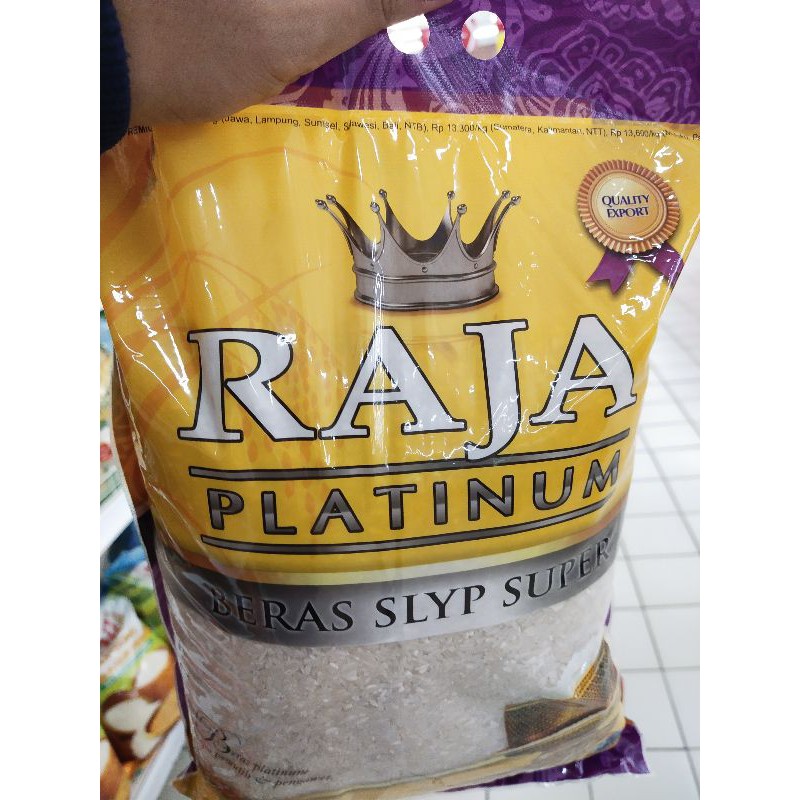 

Beras Raja Platinum 5 Kg