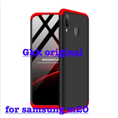 Promo case samsung m20 gkk original