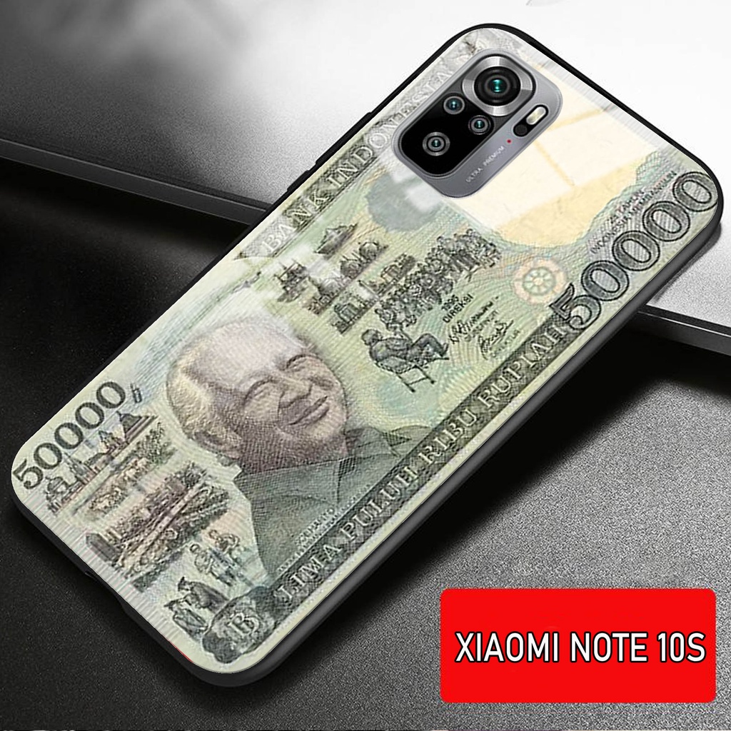 Softcase Glass Kaca XIAOMI REDMI NOTE 10 S - Casing HP XIAOMI REDMI NOTE 10 S [ S25].