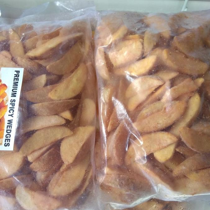 

MAKANAN BEKU / KENTANG WEDGES FROZEN PREMIUM 800GR NON COD