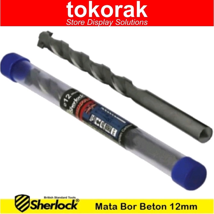 MATA BOR BESI BOSCH 12 MM SHERLOCK - MATA BOR BETON DINDING