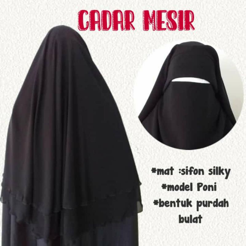 Niqab poni mesir