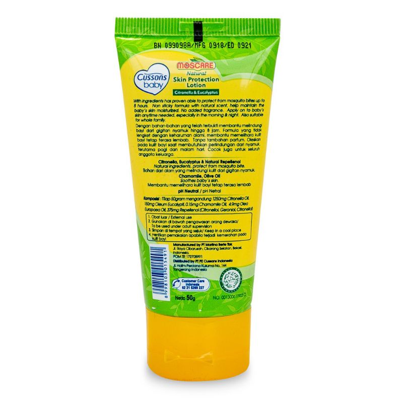 CUSSONS BABY Moscare Skin Lotion 50 gr/lotion anti nyamuk