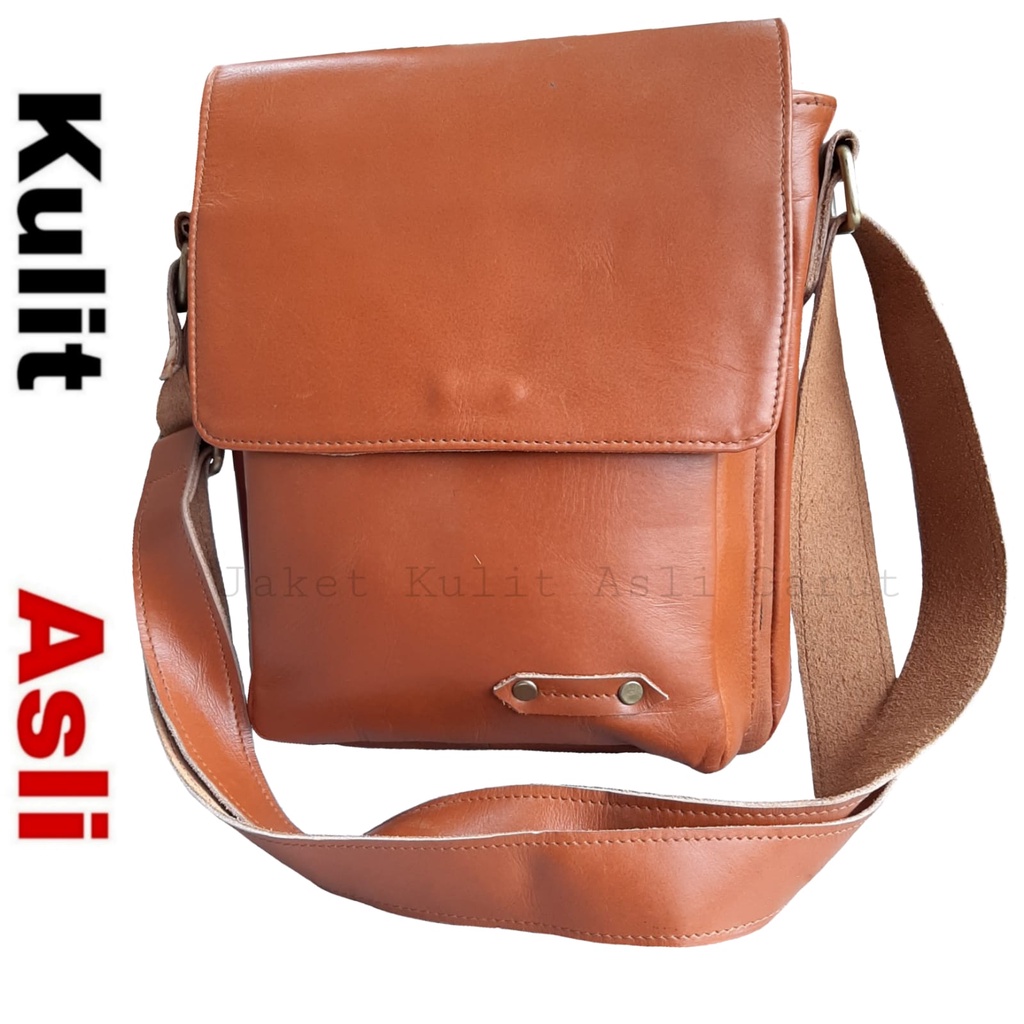 Tas Selempang Kulit Tas Kulit Asli Full Up Tas Kerja Kondangan Pria Tas Cowok Laki Laki Keren Multif