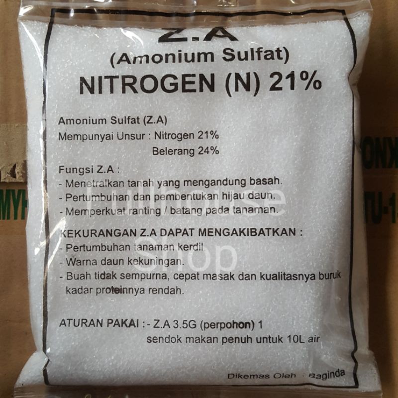 Pupuk Meroke ZA Repack 500Gr Amonium Sulfate