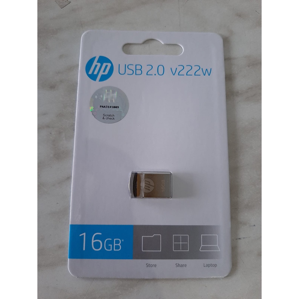 Flashdisk HP  16 gb v222  / usb flashdisk HP 16 gb v222