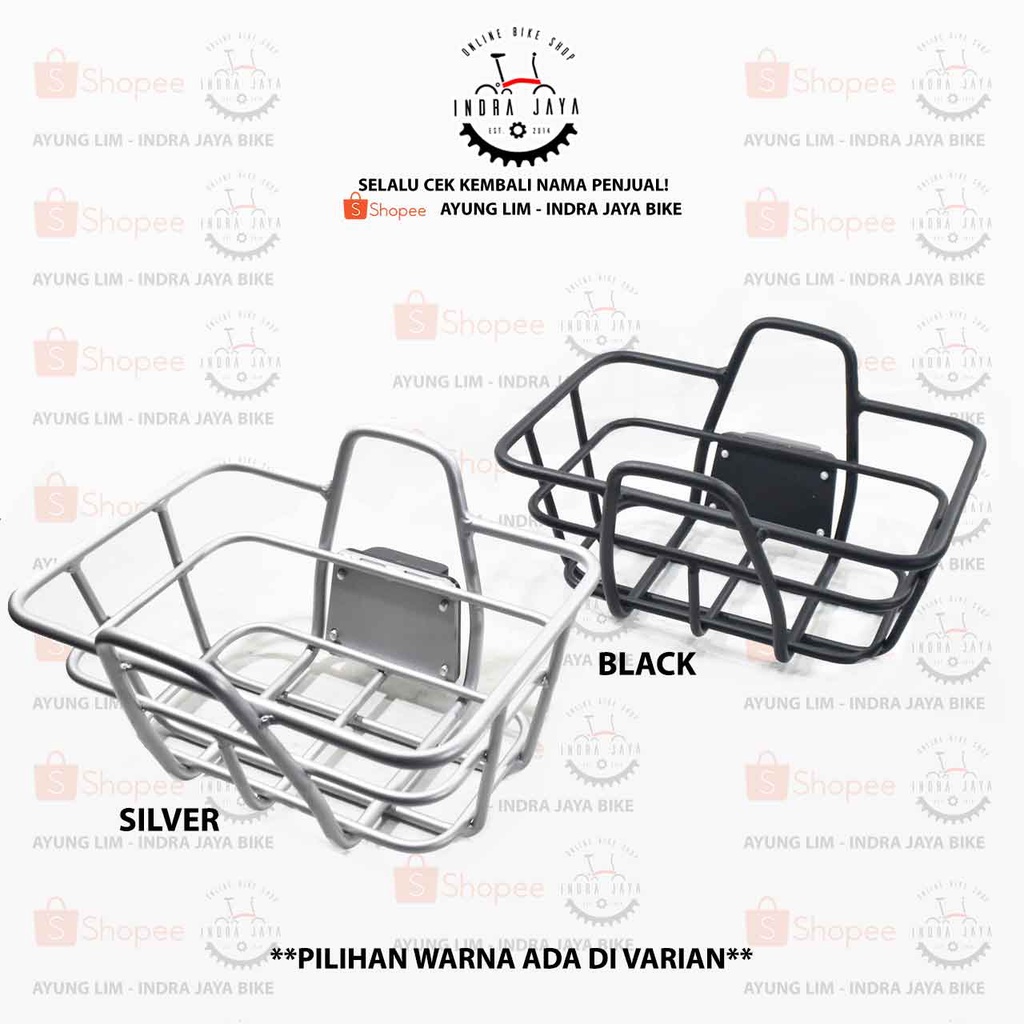 KERANJANG DEPAN SEPEDA - 3 SIXTY / BRMPTON / PIKES / SEPEDA LIPAT