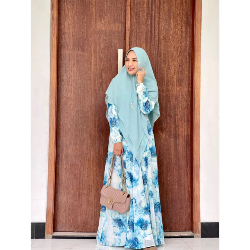 Fajiblue Dress by Kayunie