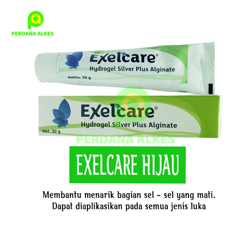 Salep Exelcare hydrogel silver plus alginate