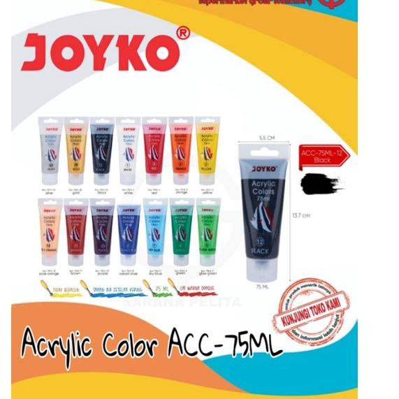 

㊒ Cat Akrilik / Acrylic Color Joyko ACC-75ML (1 pcs) ▶