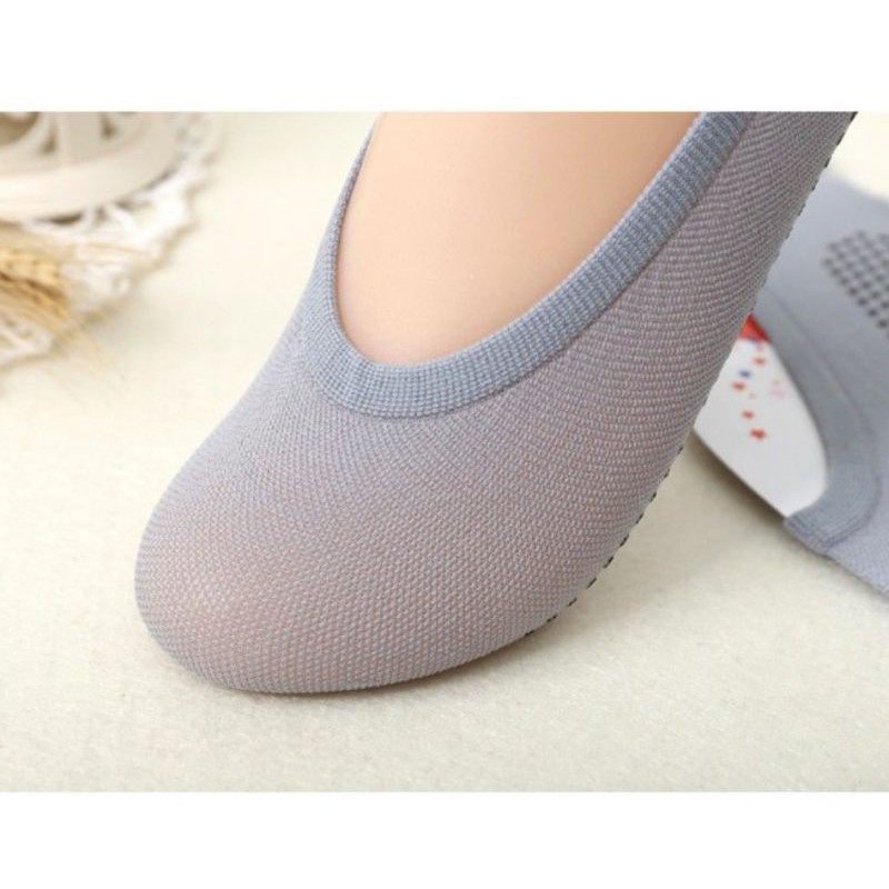 KAOS KAKI BALET / KAOS KAKI PENDEK / HIDDEN SOCK IMPORT-abu-abu