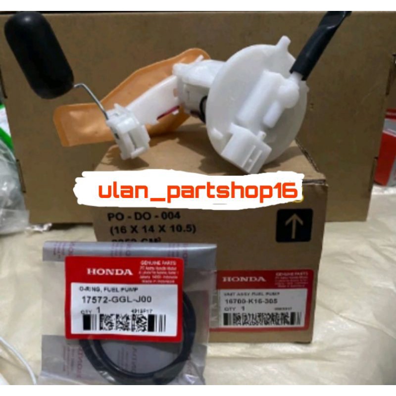 Fuel Pump Beat FI Scoopy FI Asli Original AHM Gratis Oring Seal Fuel Pump