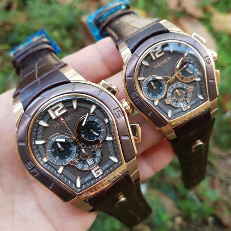 JAM TANGAN AIGNER COUPLE PALERMO HARGA PERPCS