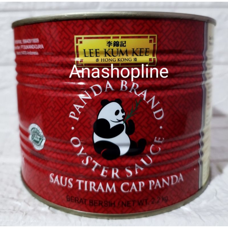 

Saos Tiram LKK / saus tiram cap panda / oyster sauce Kaleng 2,2kg