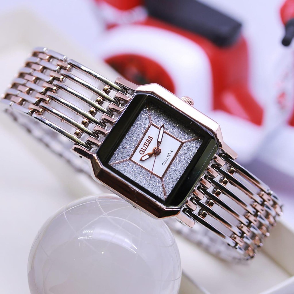 ( READY 6 WARNA ) JAM TANGAN FASHION WANITA PREMIUM MURAH RANTAI  // GS041