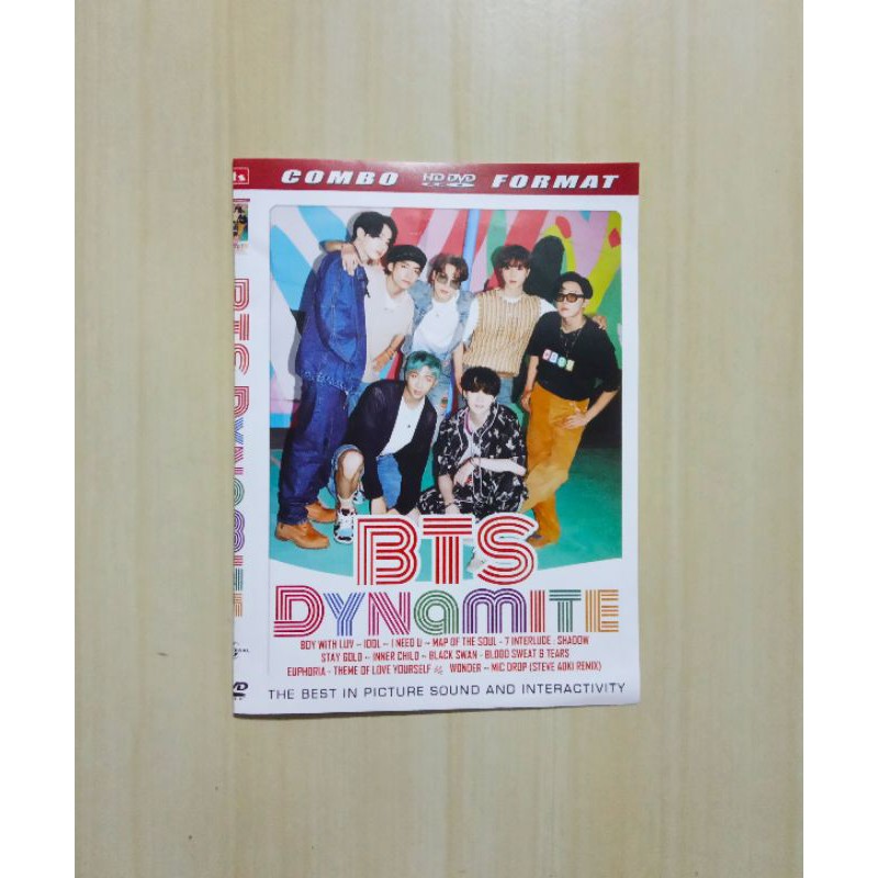 dvd bts dynamite