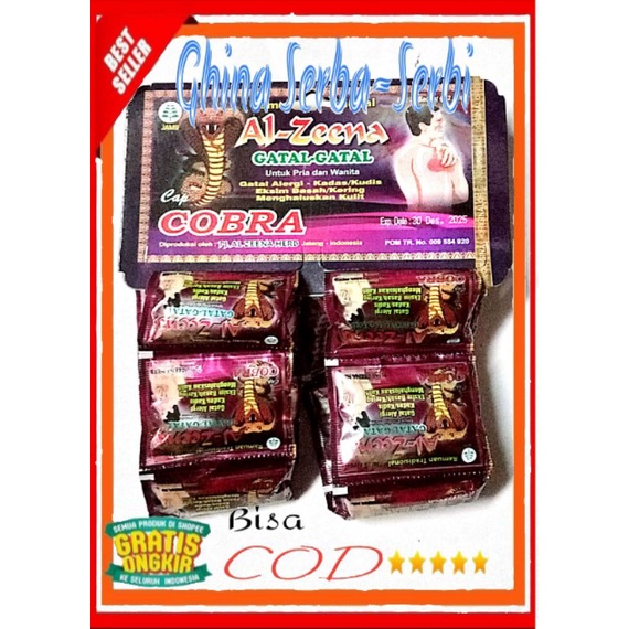 

COBRA ALZENA mengobati Gatal-gatal