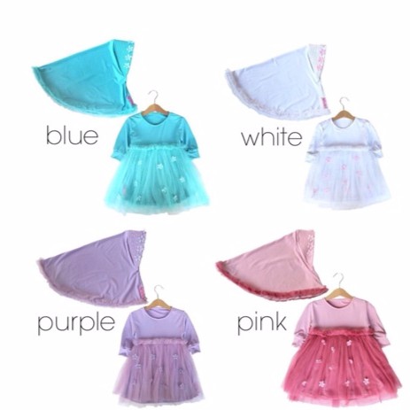 Almira Tutu Dress / baju muslim anak murah