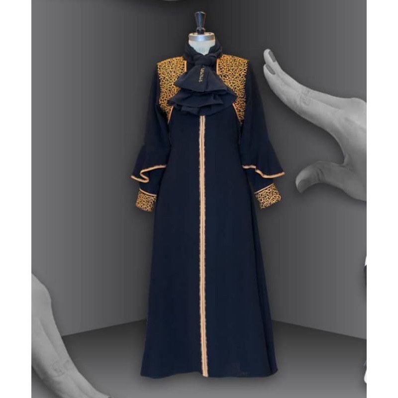 Gamis Abaya hikmat original A6623