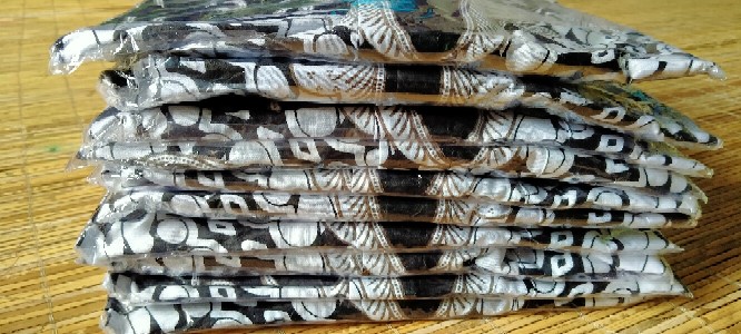 Bswart Batik Hrb026 Kenongo Hem Pendek Padi Pekalongan M L Xl Batik Pria Murah Modern Grosir Batik