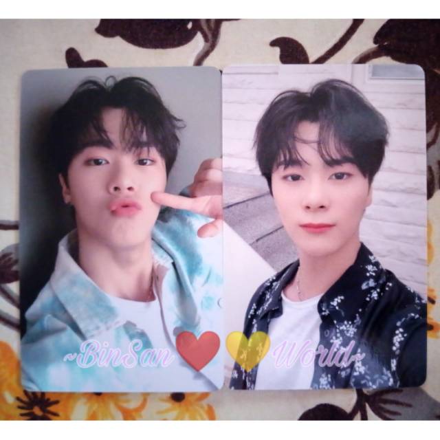 [BOOKED] ASTRO 2020 SEASON'S GREETINGS OFFICIAL PHOTO CARD (PC) MOONBIN SET