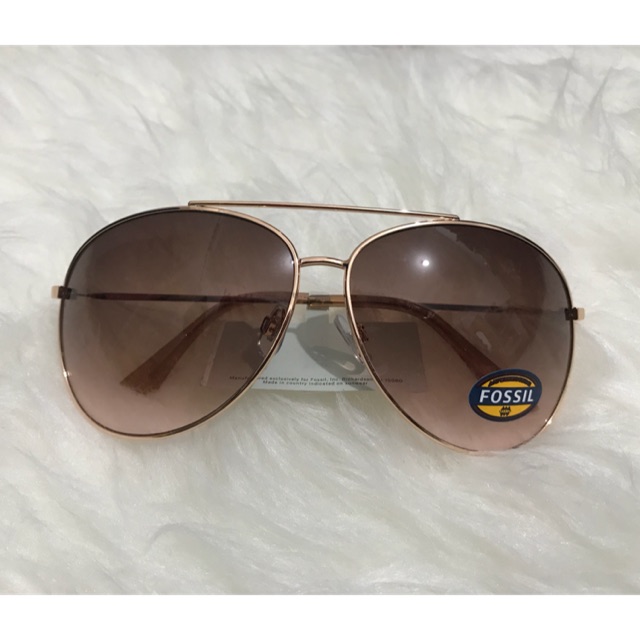 Fossil Sunnies Frame Rosegold